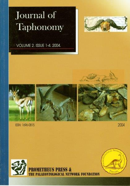 VOLUME 2. NUMBERS 1-4. 2004 [Special volume on Debating Issues of Equifinality in Ungulate Skeletal Part Studies. N. D. Munro & G. Bar-Oz (eds.)]